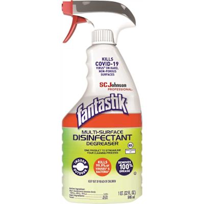 Fantastik Multi-Surface Disinfectant Degreaser 32 oz. Trigger