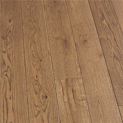 Malibu Wide Plank Point Paradise French Oak 3/4 in. T x 5 in. W Wire Brushed Solid Hardwood Flooring (22.6 sq. ft./case)