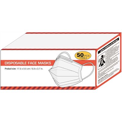 GS Non-Surgical/Non-Medical Disposable Mask (50-Piece)