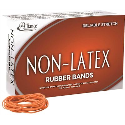 Alliance Rubber #117B Non-Latex Rubber Bands (250/Box)