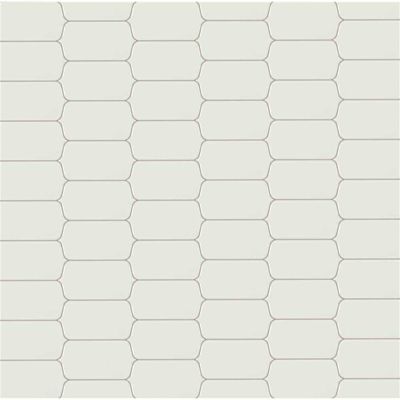 MSI Victorian Blanco Picket 4 in. x 8 in. Glossy Ceramic Patterned Look Wall Tile (10 sq. ft./Case)