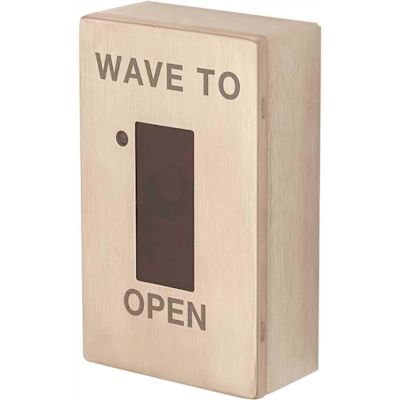 LOCKNETICS WS Series Stainless Steel Infrared Wave to Open Touchplate