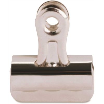 Business Source Number 1 Heavy-Duty Bulldog Grip Clips, Silver