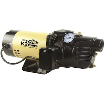 K2 1/2 HP Heavy-Duty Cast Iron Shallow Well Jet Pump