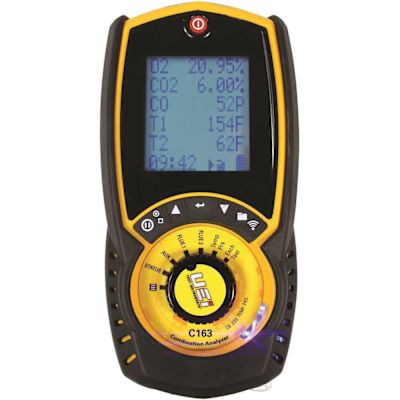 UEi Test Instruments Residential/Commercial Combustion Analyzer with Pressure