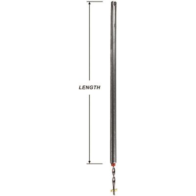 3/8 in. Dia x 30 in. L Tube x 30-5/8 in. L Rod Spiral Tube Window Balance with Red Bearing and Crosspiece (4-Pack)