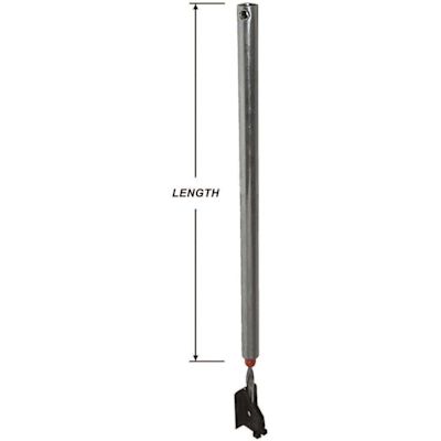 9/16 in. Dia x 27 in. L Tube x 30-5/8 in. L Rod Spiral Tube Window Balance with Red Bearing and Carrier Attached(4-Pack)