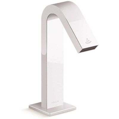 KOHLER Loure Kinesis AC-Powered 0.5 GPM Touchless Faucet in Polished Chrome