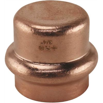 Apollo 3/4 in. Copper Press Tube Cap