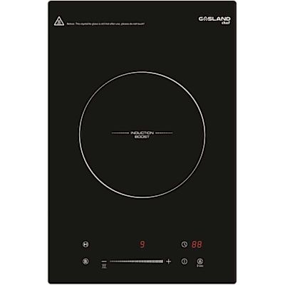 GASLAND 12 in. Vitro Ceramic Surface Built-In Induction Electric Modular Cooktop in Black with 1 Element