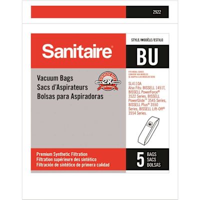 Sanitaire Style BU Vacuum Bags