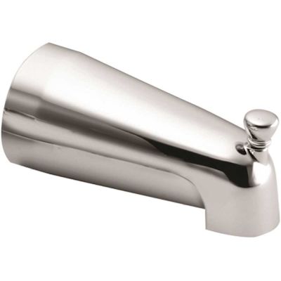 CLEVELAND FAUCET GROUP 1/2 in. Slip Fit Metal Tub Spout in Chrome