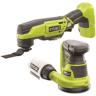 RYOBI ONE+ 18V Cordless Combo Kit with Multi-Tool and Orbital Sander (2-Tool) (Tools Only)