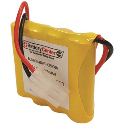 4.8-Volt 900 mAh Nickel Cadmium/NiCad Replacement Rechargeable Battery for Emergency Lighting