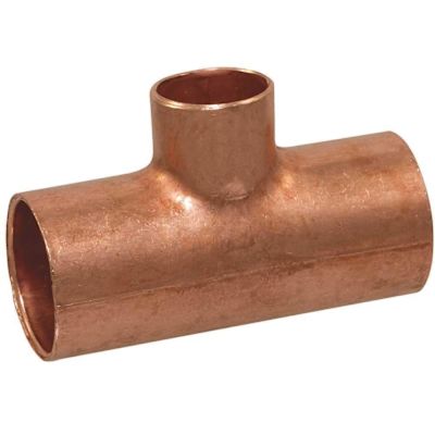 NIBCO 3/4 in. x 3/4 in. x 1/2 in. Copper Pressure All Cup Reducing Tee Fitting