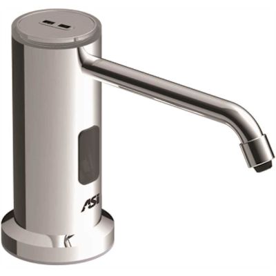 ASI Countertop 50.7 oz. Automatic (AC) Top Fill Liquid Soap Dispenser in Stainless Steel