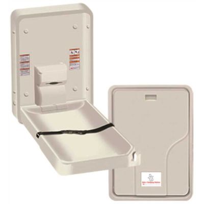 ASI Surface Mounted Vertical Baby Changing Station
