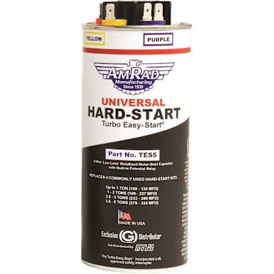 EASY START Universal Hard Start with Enclosed Potential Relay Up to 5 Tons