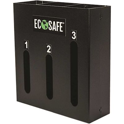 ECOSAFE 3-Slot Commercial Kitchen Bag/Liner Dispenser