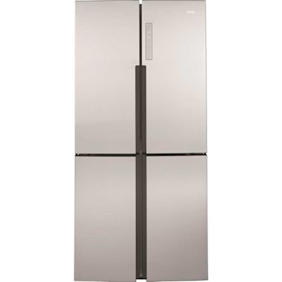 Haier 16.8 cu. ft. Counter Depth French Door Refrigerator in Stainless Steel