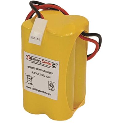 4.8-Volt 900 mAh Replacement for the 12-894 Nickel Cadmium Emergency Lighting Battery (Rechargeable)