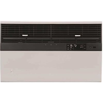 FRIEDRICH Kuhl 1000 sq. ft. 18000 BTU Window/Wall Air Conditioner KHM18A34A with Heat Pump and Remote Wi-Fi Enabled in Gray
