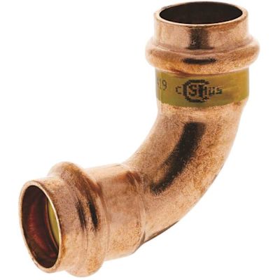 NIBCO 1 in. Wrot Copper Press x Press 90-degree Elbow Fitting