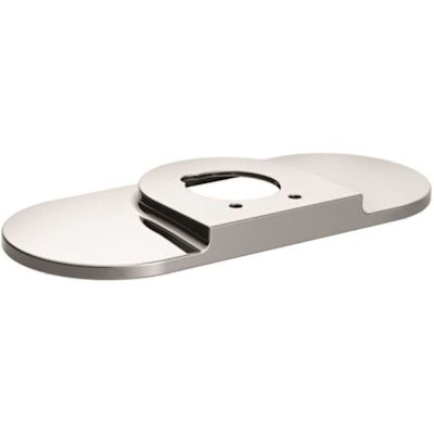 MOEN Edgestone 5.31 in. x 0.25 in. Metal Escutcheon Plate in Chrome