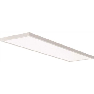 Lithonia Lighting Contractor Select 1 ft. x 4 ft. 2400 Lumens/3300 Lumens/4400 Lumens White Integrated LED Flat Panel Light