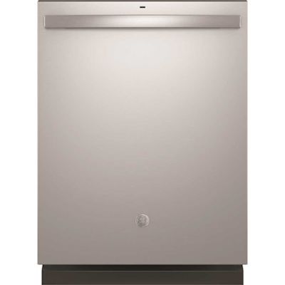 GE 24 in. Smart Built-In Tall Tub Top Control Stainless Steel Dishwasher w/Stainless Interior Door and Plastic Tub, 50 dBA