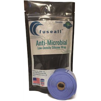 Fuseall Powered by LumAware Wrap Tape 1 in. x 7 ft. Antimocrobial Self-Fusing Silcone Wrap Stretch and Seal (2pk)