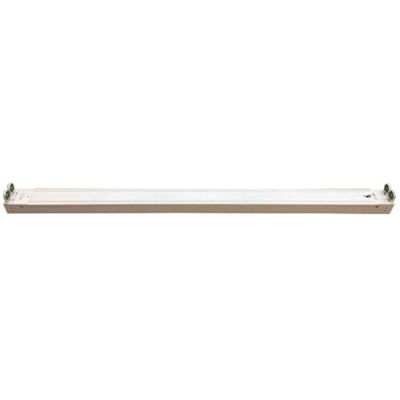HALCO LIGHTING TECHNOLOGIES 24 in. 50-Watt Max T8 LED Ready White Linear Strip Light Fixture (1-Pack)