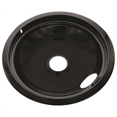 GENERIC Universal 6" Black Drip Bowl, Package Of 6