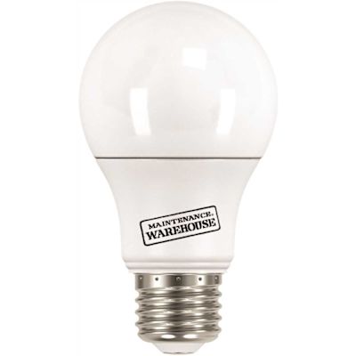 MAINTENANCE WAREHOUSE 40-Watt Equivalent Non-Dimmable A19 LED Light Bulb in Cool White (8-Pack)