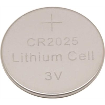 CR2025 Lithium Coin Battery (4-Pack)