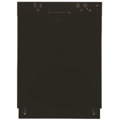 Seasons 24 in. Front Control Dishwasher in Black