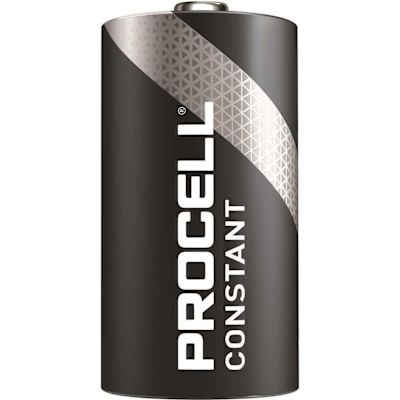DURACELL Procell Constant D Alkaline Disposable Standard Batteries, 12-Pack
