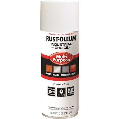 Rust-Oleum 12 oz. Industrial Choice Gloss White Spray Paint