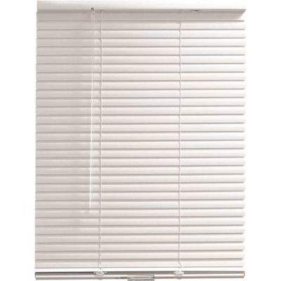The Home Depot TruTouch 95x96" Cordless 1" Aluminum Mini Blind White