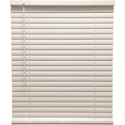 The Home Depot TruTouch 35x60" Cordless 2" Deluxe Vinyl Mini Blind White