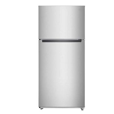 Seasons 18 Cu. Ft. Top-Freezer Refrigerator, Energy Star, Stainless Steel Finish