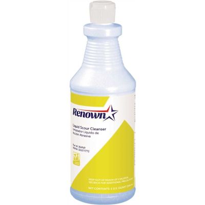 Renown Liquid Scour Cleanser, 32 oz. (12 Per Case)