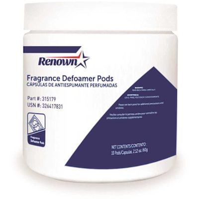 Renown Fragrance Defoamer Pod (10 Pods Per Container)