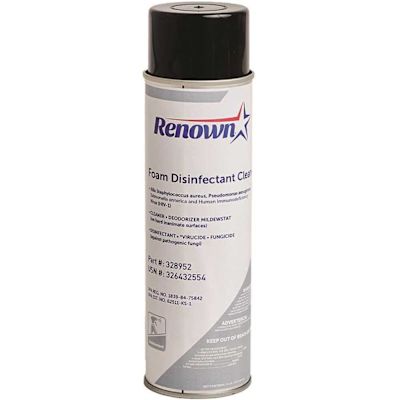 Renown Foam Disinfectant Cleaner Aerosol 19 oz. (12 Per Case)