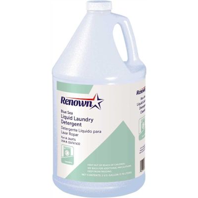 Renown Blue Sea Liquid Laundry Detergent 128 oz. (4 per Case)