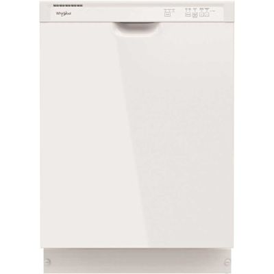 Whirlpool 24 in. Dishwasher, White, 59 dBA, Energy Star