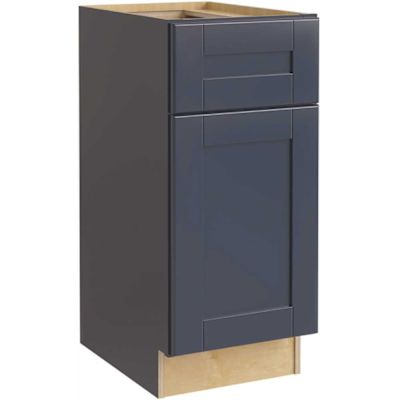 Mill'S Pride Richmond Shaker Rta Kitchen Cabinet, Valencia Blue, 15"x34.5"x24"
