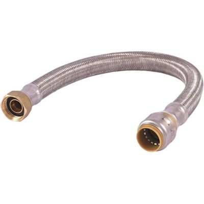 Sharkbite Max Flex Water Heater Connector 3/4" X 3/4" FIP X 18"