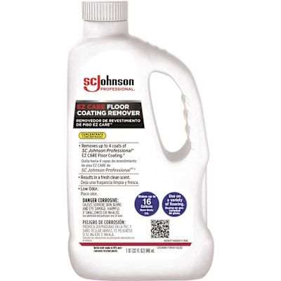 SC JOHNSON PROFESSIONAL Ez Care Floor Coating Remover 32oz Case Of 6