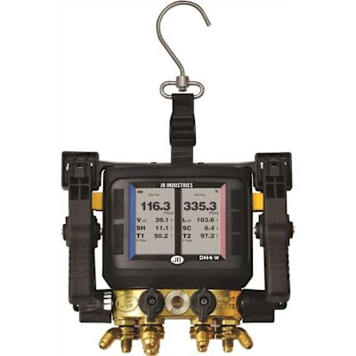 JB INDUSTRIES 4-Valve Revolver Wireless Digital Manifold